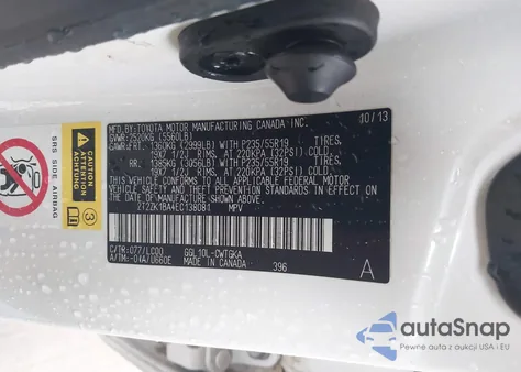 2014 Lexus Rx 350 from USA, damaged, VIN 2T2ZK1BA4EC138081